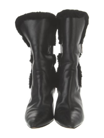Manolo Blahnik Leather Boots