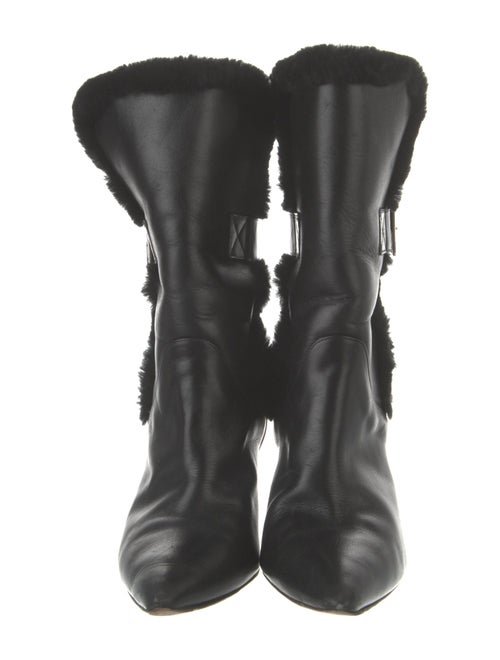 Manolo Blahnik Leather Boots