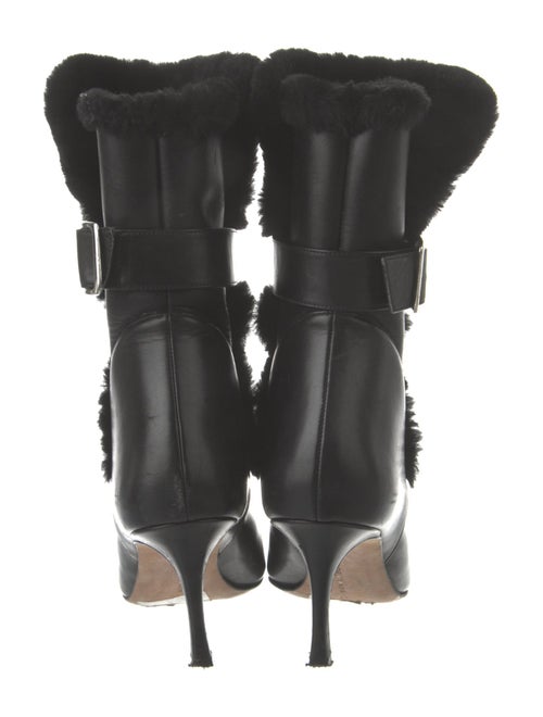 Manolo Blahnik Leather Boots