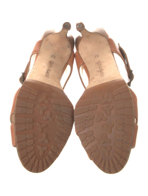 Manolo Blahnik Leather Sandals