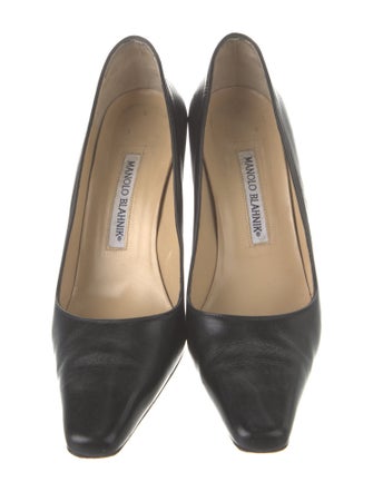 Manolo Blahnik Leather Pumps