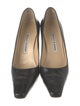 Manolo Blahnik Leather Pumps