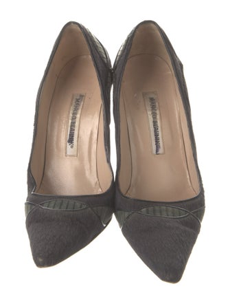 Manolo Blahnik Ponyhair Pumps