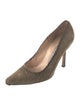 Manolo Blahnik Suede Pumps