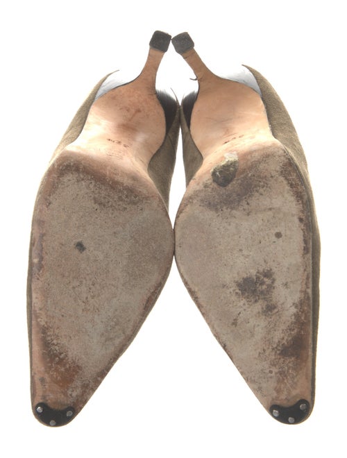 Manolo Blahnik Suede Pumps