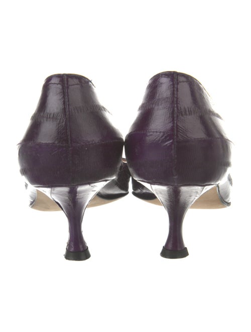 Manolo Blahnik Leather Pumps
