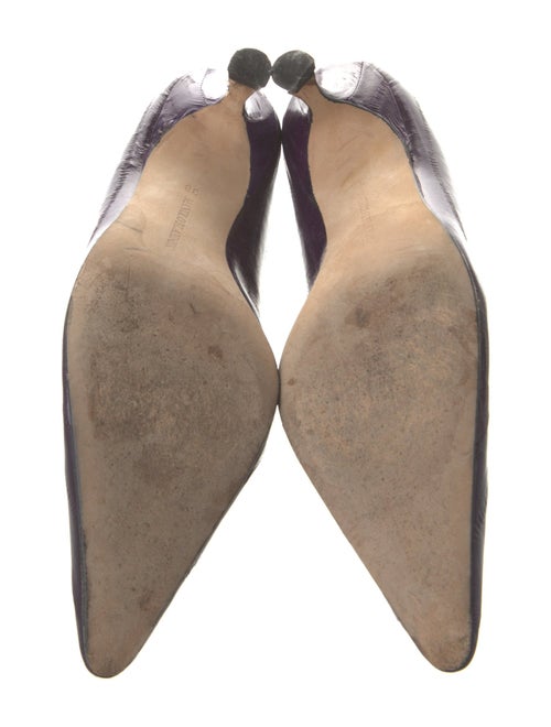 Manolo Blahnik Leather Pumps