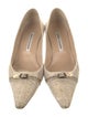 Manolo Blahnik Animal Print Pumps