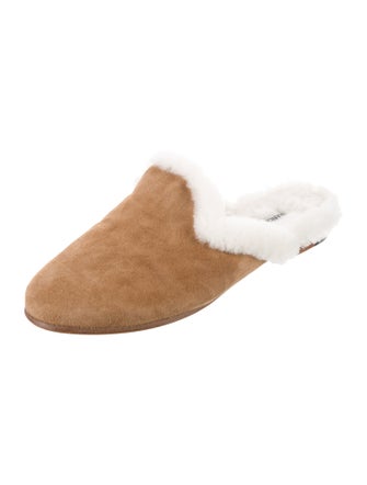 Manolo Blahnik Suede Mules
