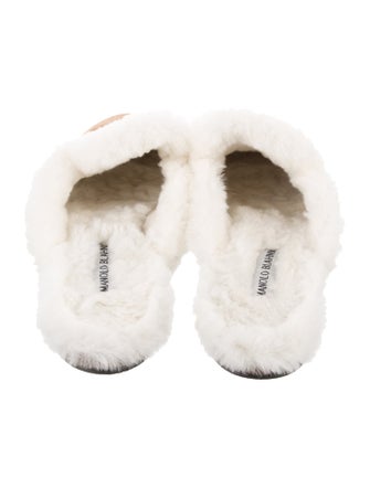 Manolo Blahnik Suede Mules