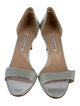 Manolo Blahnik Patent Leather D'Orsay Pumps