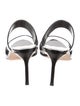 Manolo Blahnik Patent Leather Slides