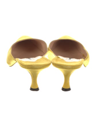 Manolo Blahnik Suede Mules