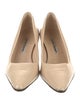 Manolo Blahnik Leather Pumps