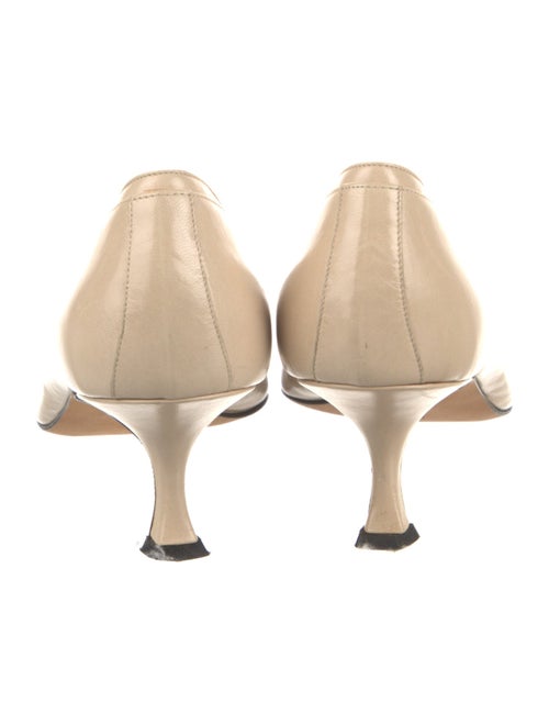 Manolo Blahnik Leather Pumps
