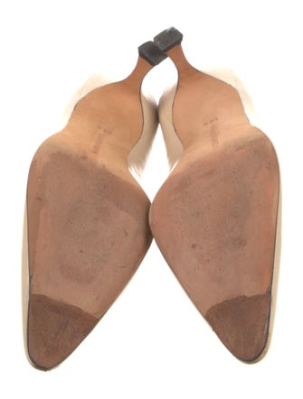 Manolo Blahnik Leather Pumps