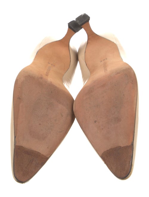 Manolo Blahnik Leather Pumps