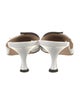 Manolo Blahnik Leather Mules