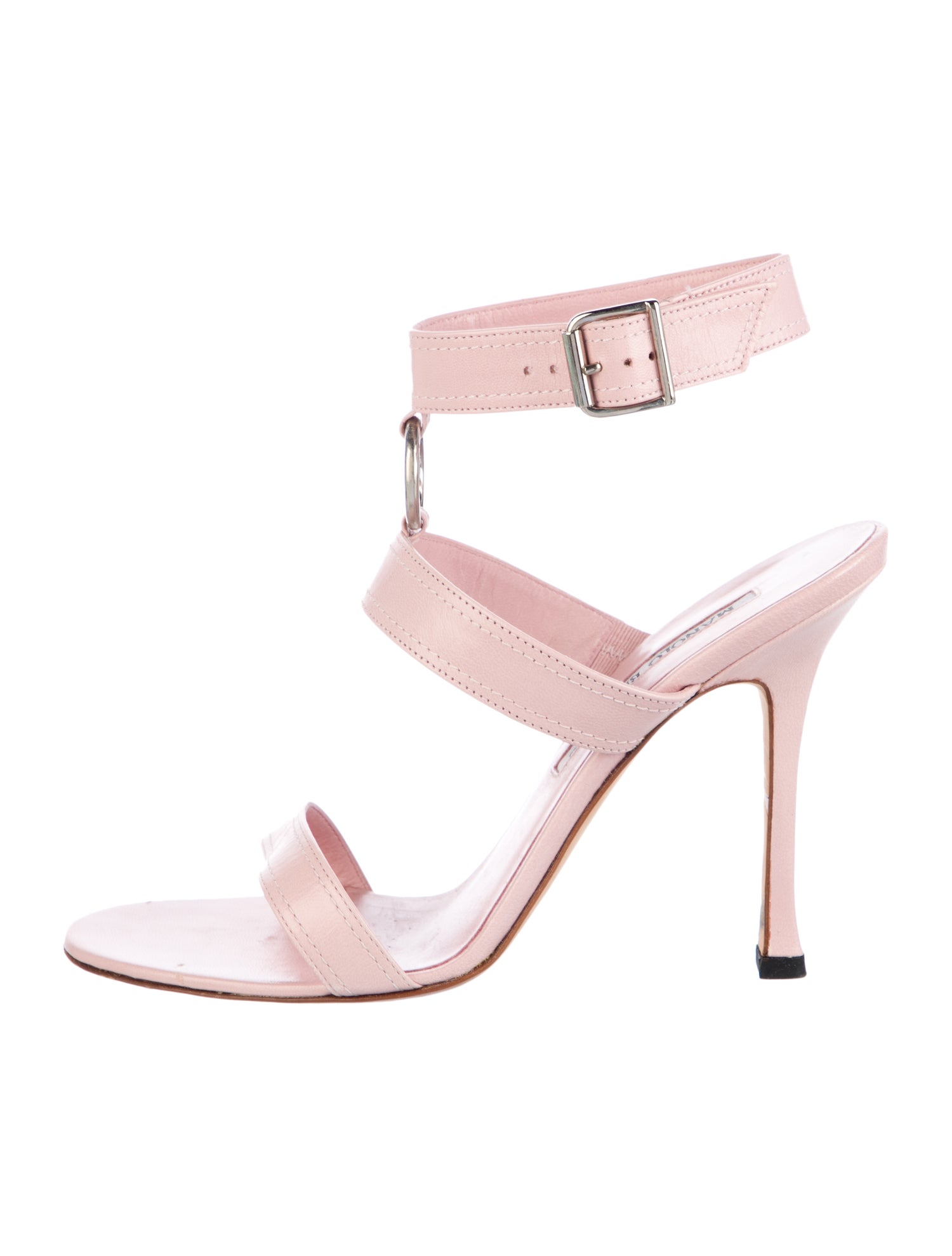 Manolo Blahnik Leather Sandals