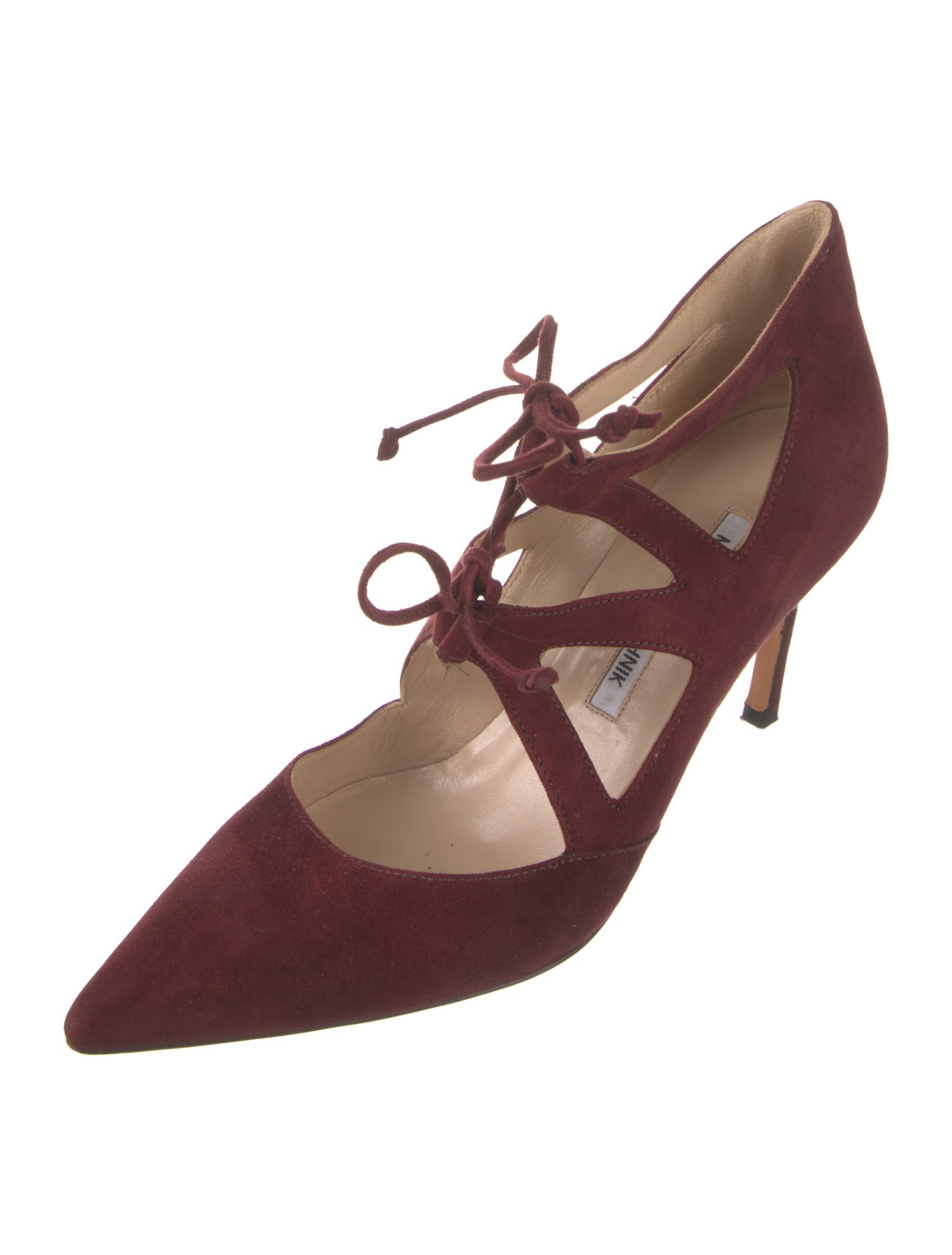 Manolo Blahnik Suede Pumps