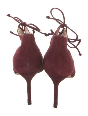 Manolo Blahnik Suede Pumps