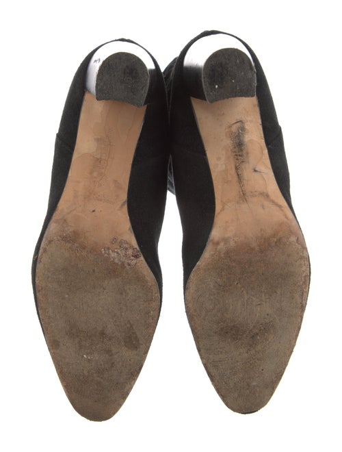 Manolo Blahnik Suede Slouch Boots