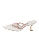 Manolo Blahnik Suede Mules