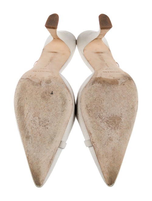 Manolo Blahnik Suede Mules