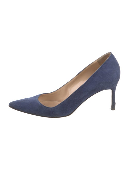 Manolo Blahnik Suede Pumps