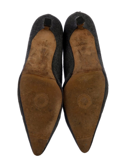 Manolo Blahnik Wool Pumps