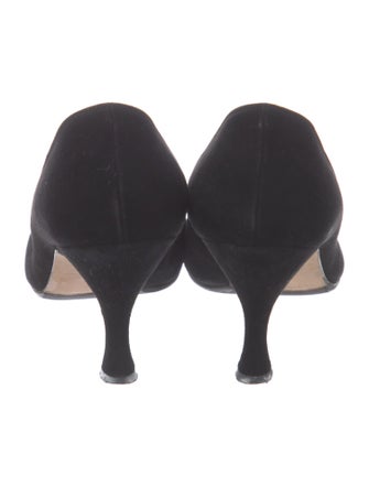 Manolo Blahnik Suede Pumps