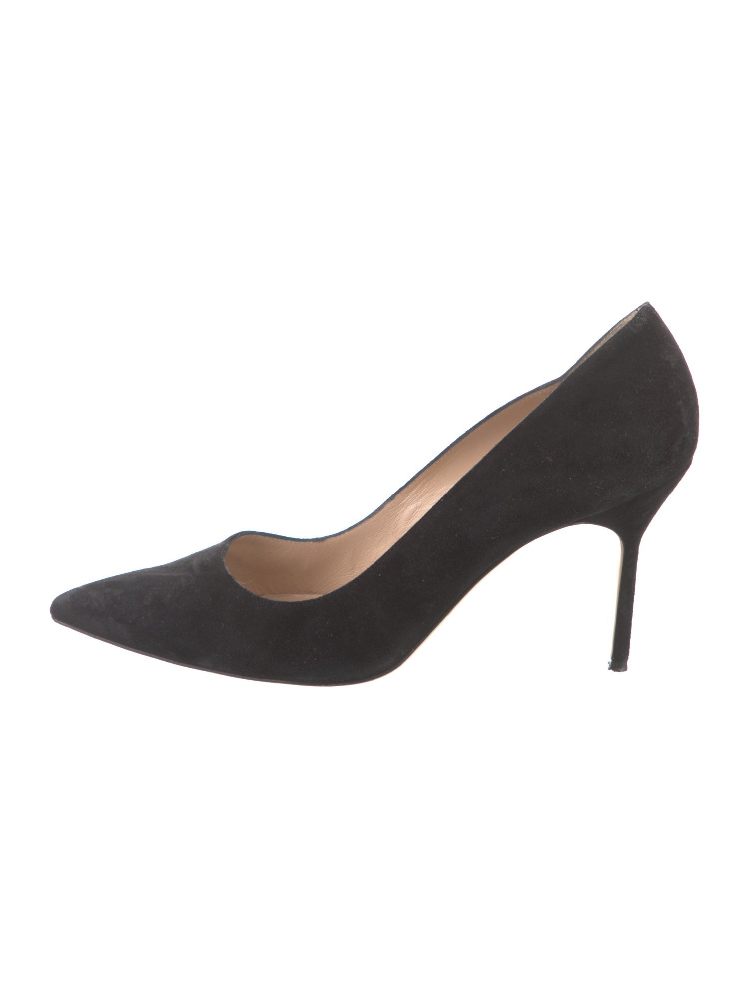 Manolo Blahnik Suede Pumps