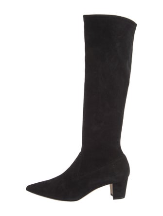 Manolo Blahnik Suede Boots