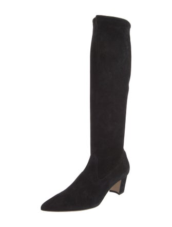 Manolo Blahnik Suede Boots