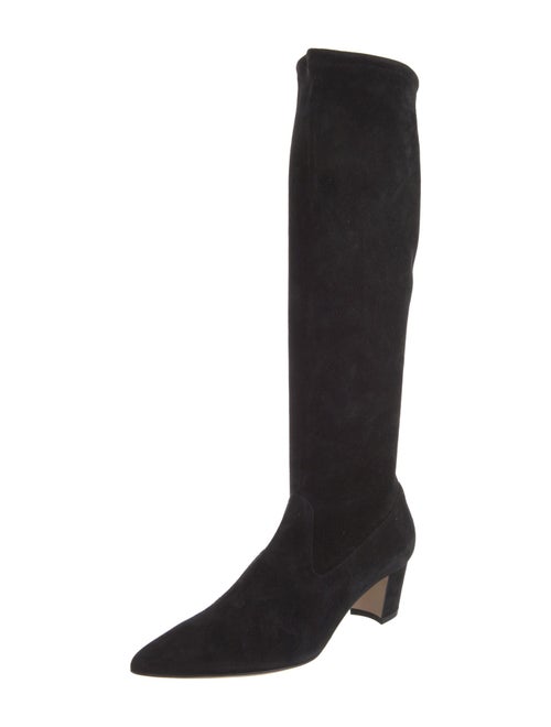 Manolo Blahnik Suede Boots