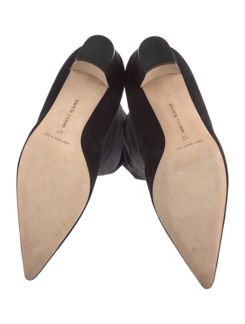 Manolo Blahnik Suede Boots
