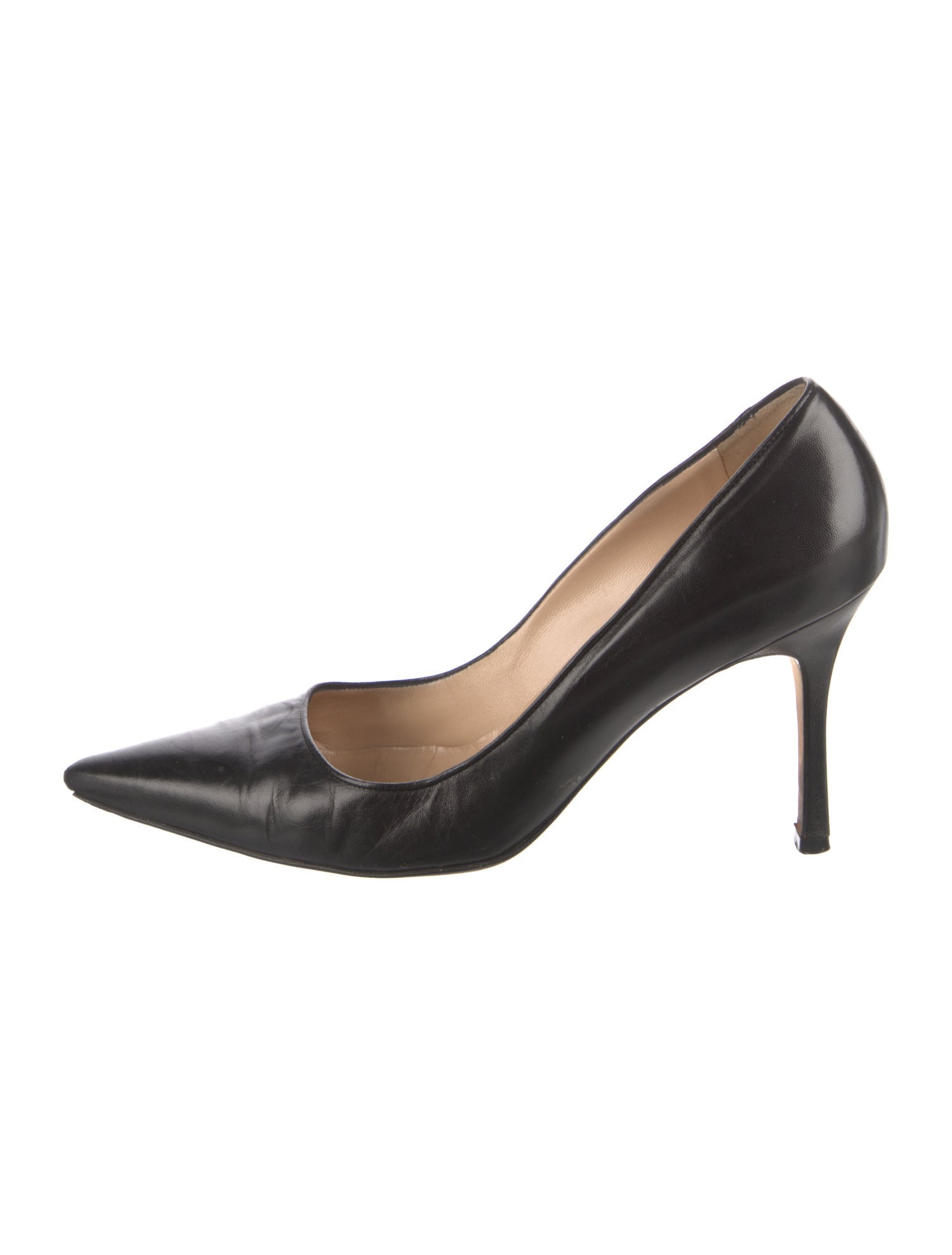 Manolo Blahnik Leather Pumps