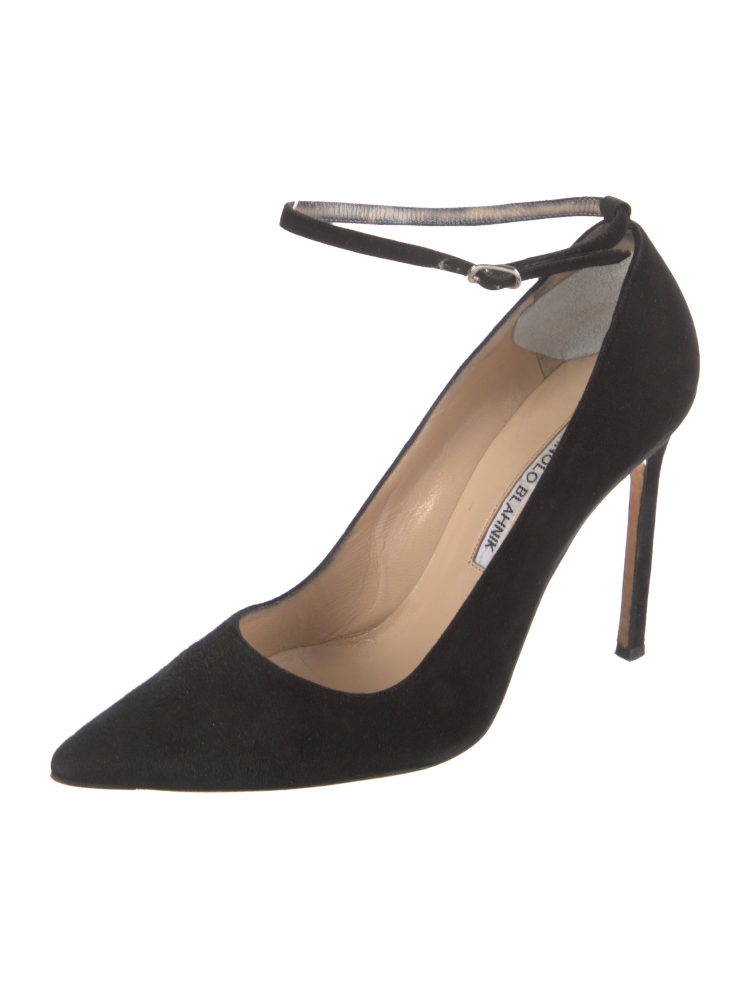 Manolo Blahnik Suede Pumps