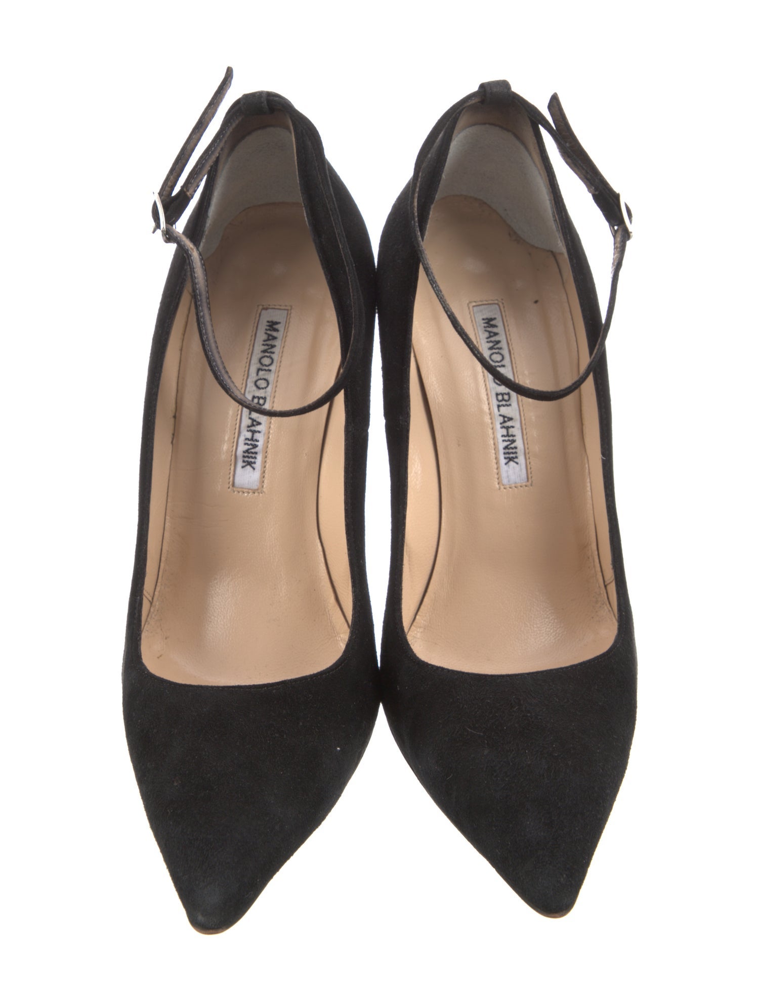 Manolo Blahnik Suede Pumps