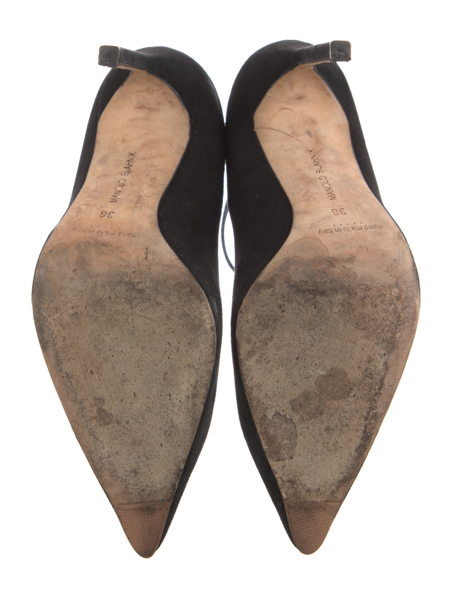Manolo Blahnik Suede Pumps