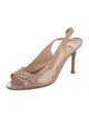 Manolo Blahnik Patent Leather Slingback Sandals