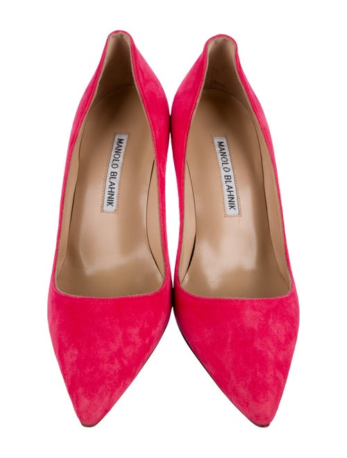 Manolo Blahnik Suede Pumps