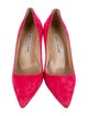 Manolo Blahnik Suede Pumps