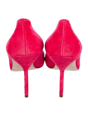 Manolo Blahnik Suede Pumps