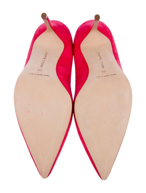 Manolo Blahnik Suede Pumps
