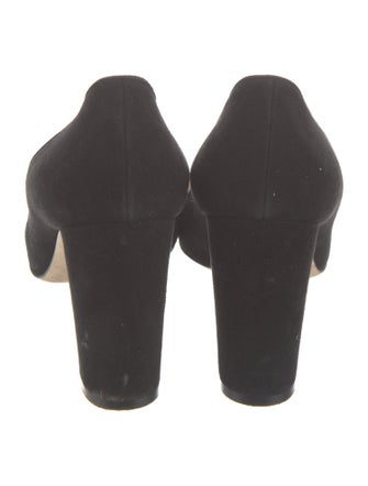 Manolo Blahnik Suede Pumps
