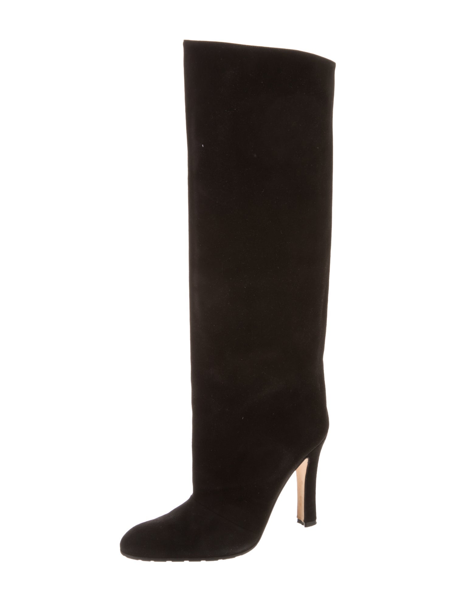 Manolo Blahnik Velvet Boots
