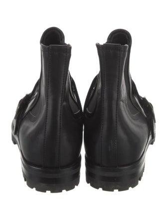 Manolo Blahnik Leather Chelsea Boots