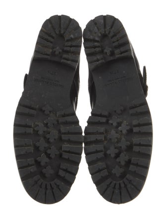 Manolo Blahnik Leather Chelsea Boots