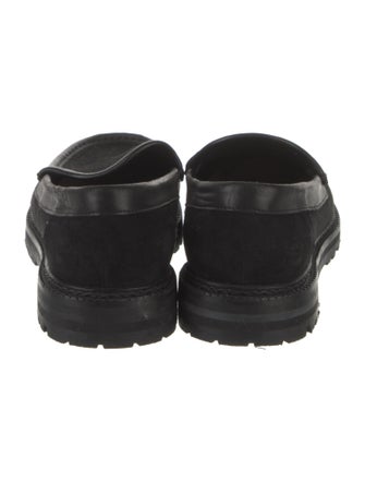 Manolo Blahnik Suede Loafers